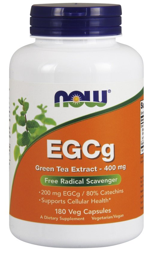 NOW Foods: EGCg Green Tea Extract, 400mg - 180 vcaps