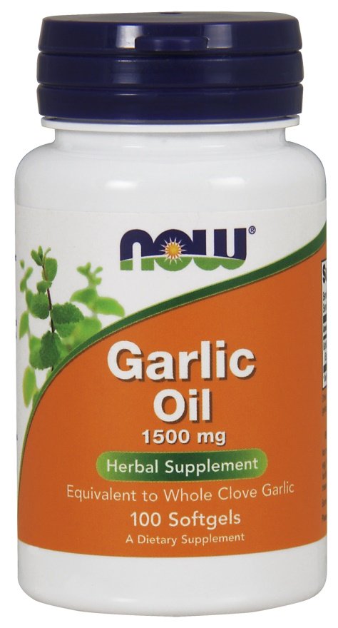 NOW Foods: Garlic Oil, 1500mg - 100 softgels