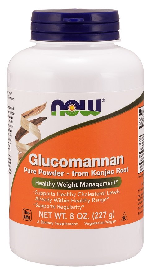 NOW Foods: Glucomannan from Konjac Root, Pure Powder - 227g