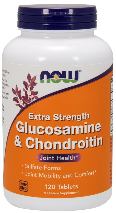 NOW Foods: Glucosamine & Chondroitin Extra Strength - 120 tabs