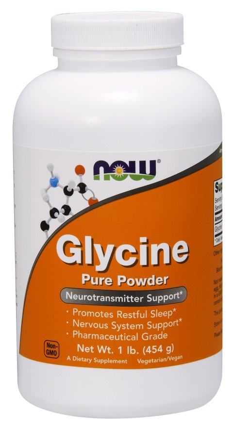 NOW Foods: Glycine, Pure Powder - 454g