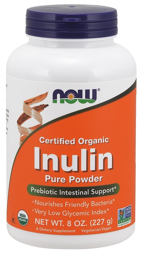 NOW Foods: Inulin Powder, Organic - 227g