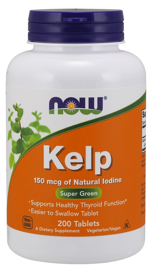 NOW Foods: Kelp, 150mcg - 200 tabs