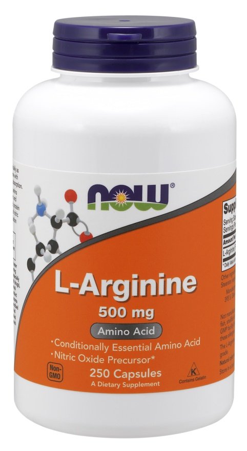 NOW Foods: L-Arginine, 500mg - 250 caps