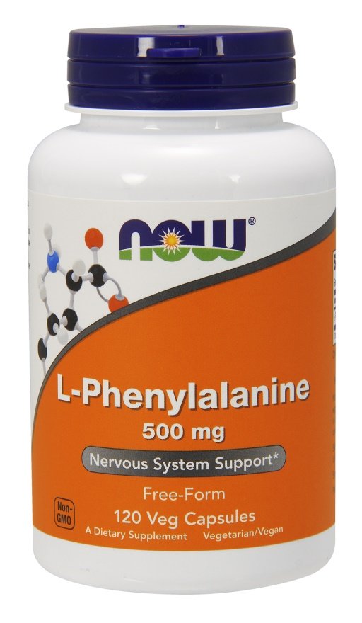 NOW Foods: L-Phenylalanine, 500mg - 120 vcaps