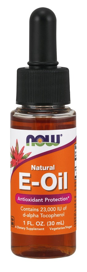 NOW Foods: Vitamin E-Oil, Natural Liquid - 30 ml.