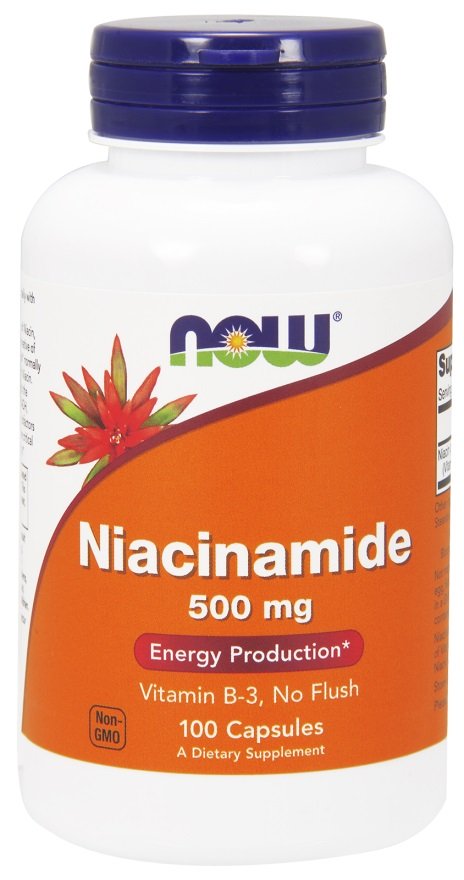 NOW Foods: Niacinamide, 500mg - 100 caps