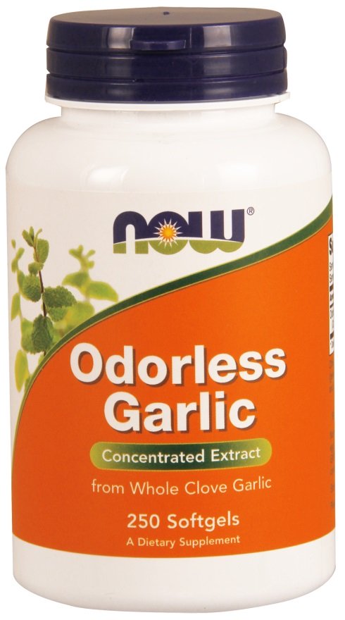 NOW Foods: Odorless Garlic - 250 softgels