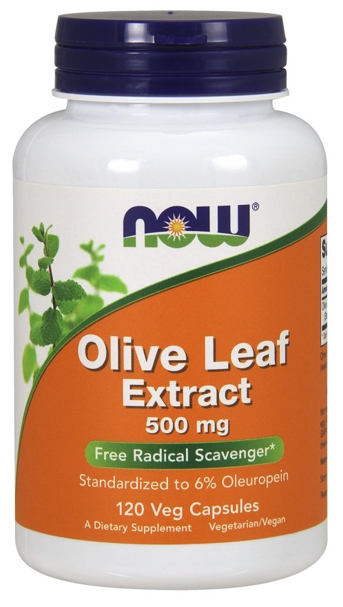 NOW Foods: Olive Leaf Extract, 500mg - 120 vcaps