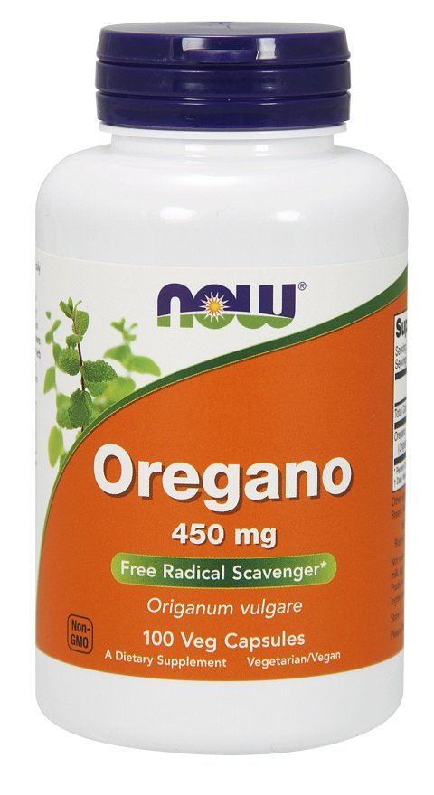 NOW Foods: Oregano, 450mg - 100 vcaps