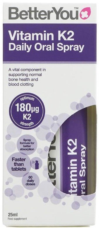 BetterYou: Vitamin K2 Oral Daily Oral Spray - 25 ml.