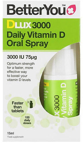 BetterYou: D3000, Daily Vitamin D Oral Spray - 15 ml.