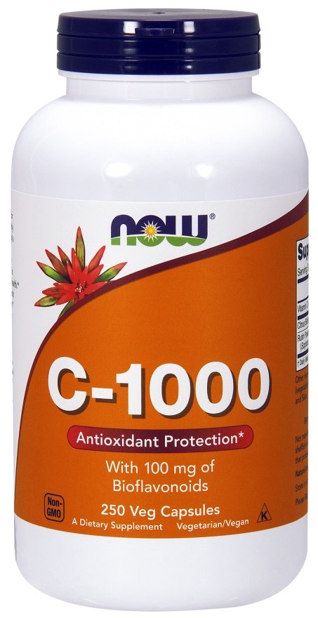 NOW Foods: Vitamin C-1000 with 100mg Bioflavonoids - 250 vcaps