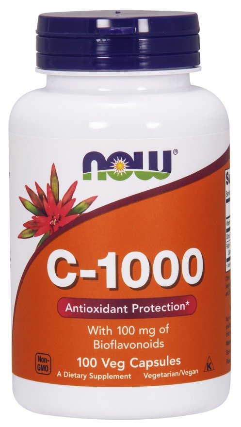 NOW Foods: Vitamin C-1000 with 100mg Bioflavonoids - 100 vcaps