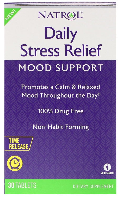 Natrol: Daily Stress Relief - 30 tabs