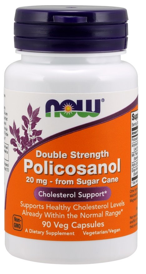 NOW Foods: Policosanol, 20mg - 90 vcaps