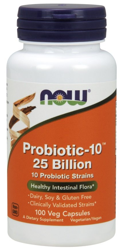 NOW Foods: Probiotic-10, 25 Billion - 100 vcaps