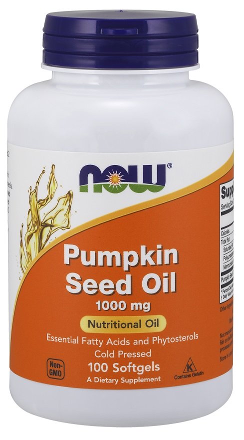 NOW Foods: Pumpkin Seed Oil, 1000mg - 100 softgels