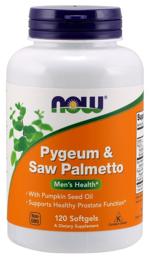 NOW Foods: Pygeum & Saw Palmetto - 120 softgels