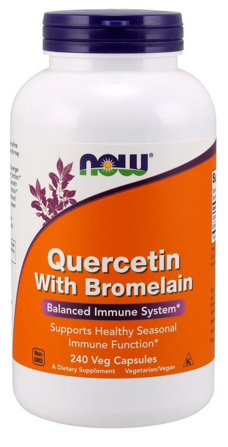 NOW Foods: Quercetin with Bromelain - 240 vcaps