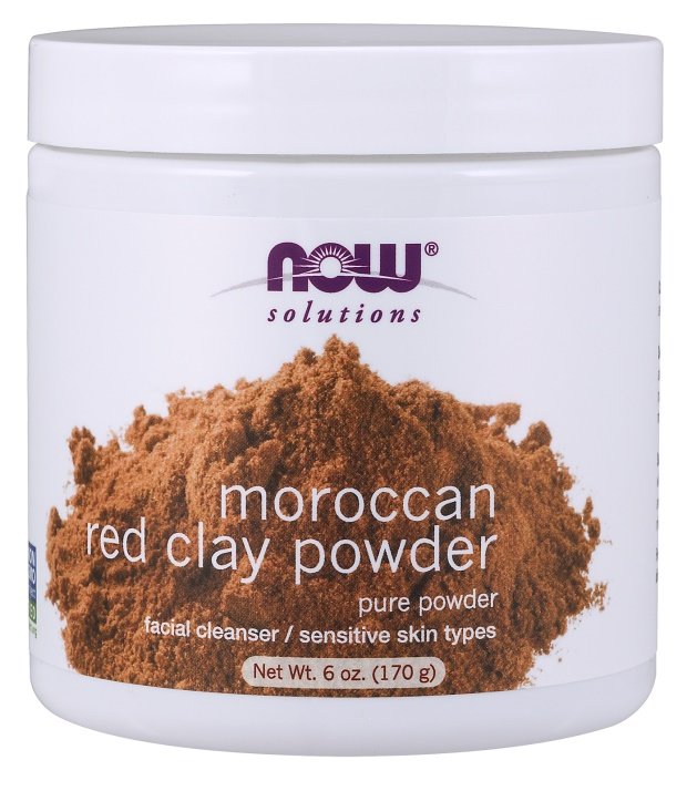 NOW Foods: Red Clay Powder Moroccan - 170g