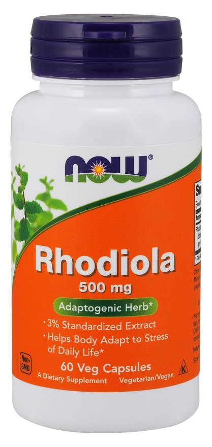 NOW Foods: Rhodiola, 500mg - 60 vcaps