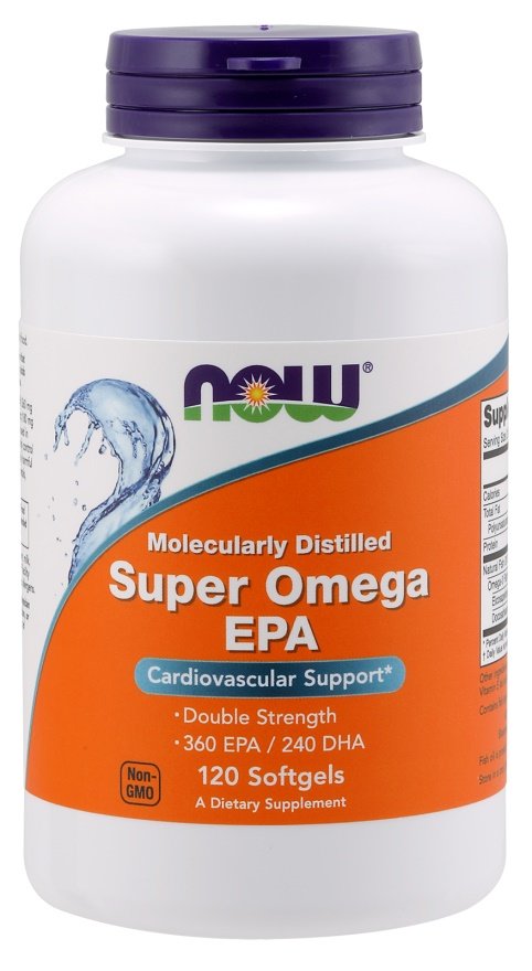 NOW Foods: Super Omega EPA Molecularly Distilled - 120 softgels