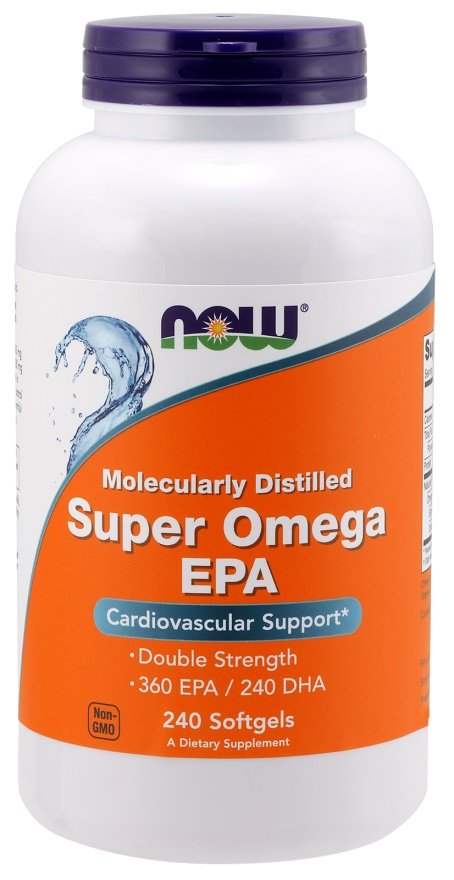 NOW Foods: Super Omega EPA Molecularly Distilled - 240 softgels