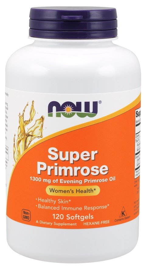 NOW Foods: Super Primrose, 1300mg - 120 softgels