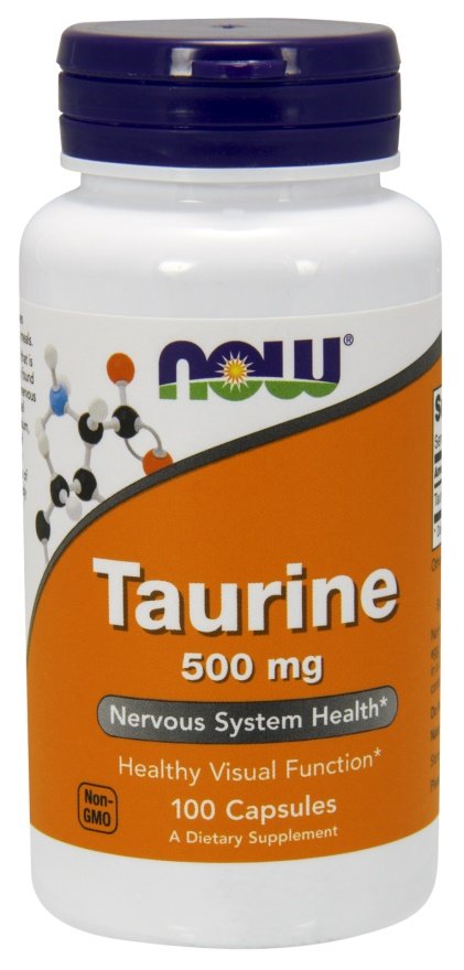 NOW Foods: Taurine, 500mg - 100 caps