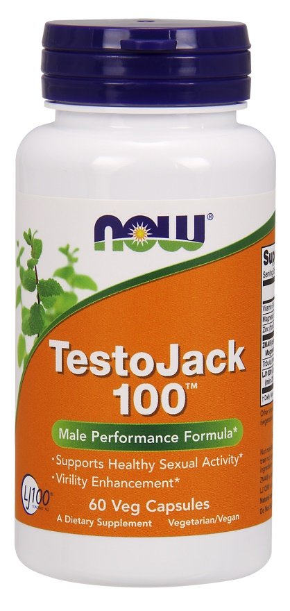 NOW Foods: TestoJack 100 - 60 vcaps