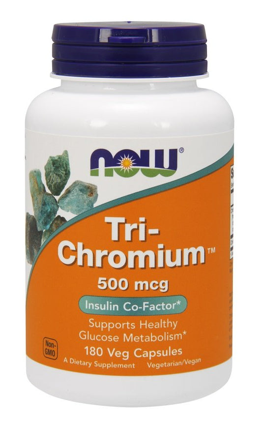 NOW Foods: Tri-Chromium, 500mcg - 180 vcaps