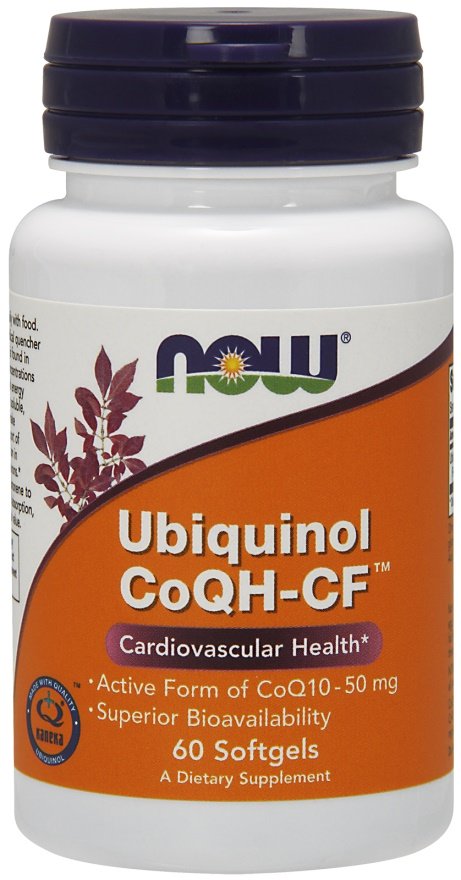 NOW Foods: Ubiquinol CoQH-CF - 60 softgels