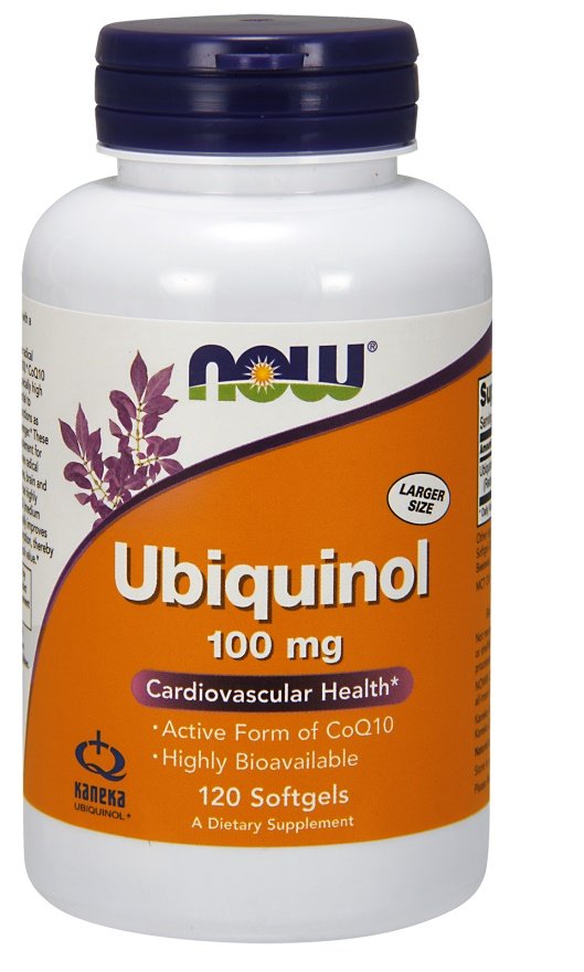 NOW Foods: Ubiquinol, 100mg - 120 softgels