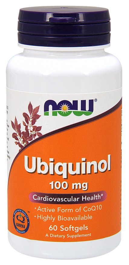 NOW Foods: Ubiquinol, 100mg - 60 softgels