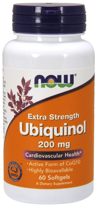 NOW Foods: Ubiquinol, 200mg - 60 softgels