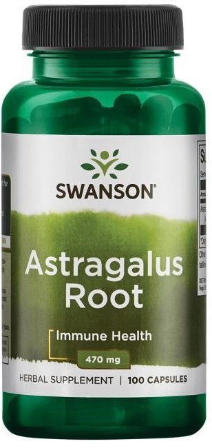 Swanson: Astragalus Root, 470mg - 100 caps