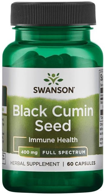 Swanson: Black Cumin Seed, 400mg - 60 caps