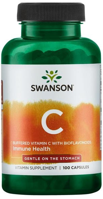 Swanson: Buffered Vitamin C with Bioflavonoids - 100 caps