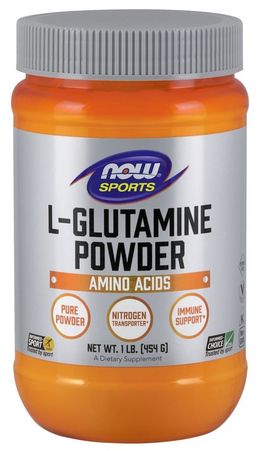 NOW Foods: L-Glutamine, Powder - 454g