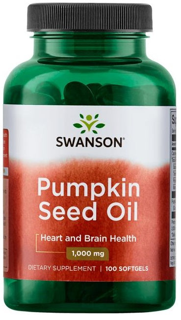 Swanson: Pumpkin Seed Oil, 1000mg - 100 softgels