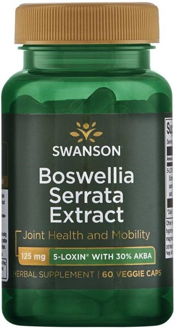 Swanson: Boswellia Serrata Extract, 125mg - 60 vcaps