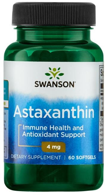 Swanson: Astaxanthin, 4mg - 60 softgels