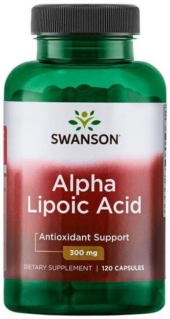 Swanson: Alpha Lipoic Acid, 300mg - 120 caps