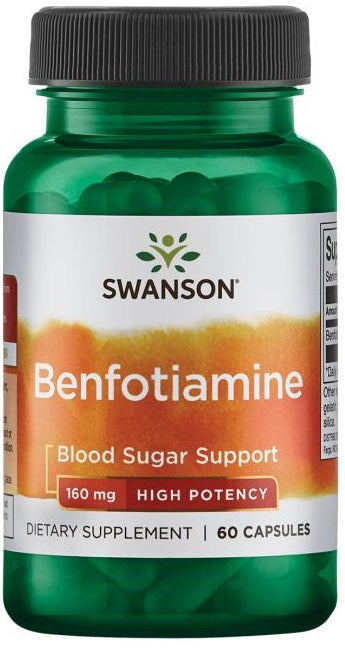 Swanson: Benfotiamine, 160mg - 60 caps