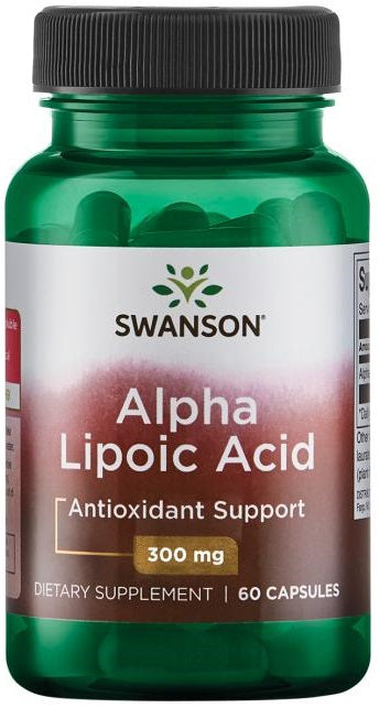 Swanson: Alpha Lipoic Acid, 300mg - 60 caps