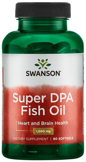 Swanson: Super DPA Fish Oil - 60 softgels