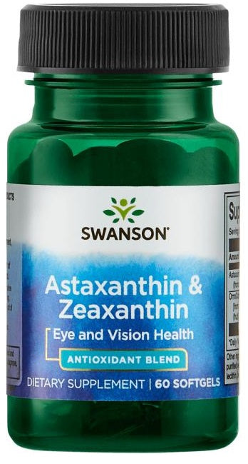 Swanson: Astaxanthin & Zeaxanthin - 60 softgels