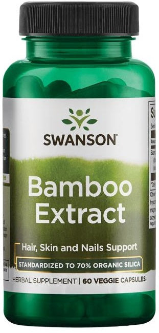 Swanson: Bamboo Extract - 60 vcaps