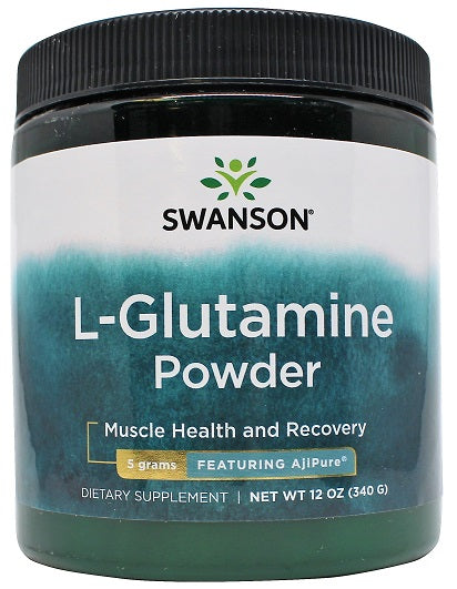 Swanson: AjiPure L-Glutamine Powder - 340g